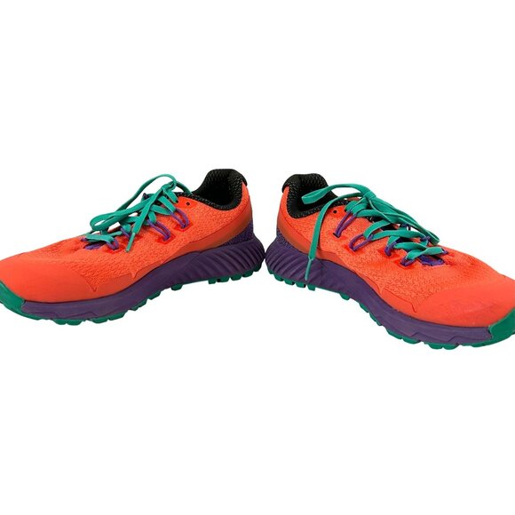 Merrell Womens Sz 8 Agility Peak Flex 3  Vibram Trail Running Shoes Colorful - Picture 8 of 12